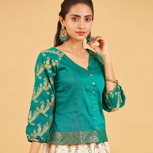 Emerald Green Short Top