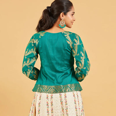 Emerald Green Short Top