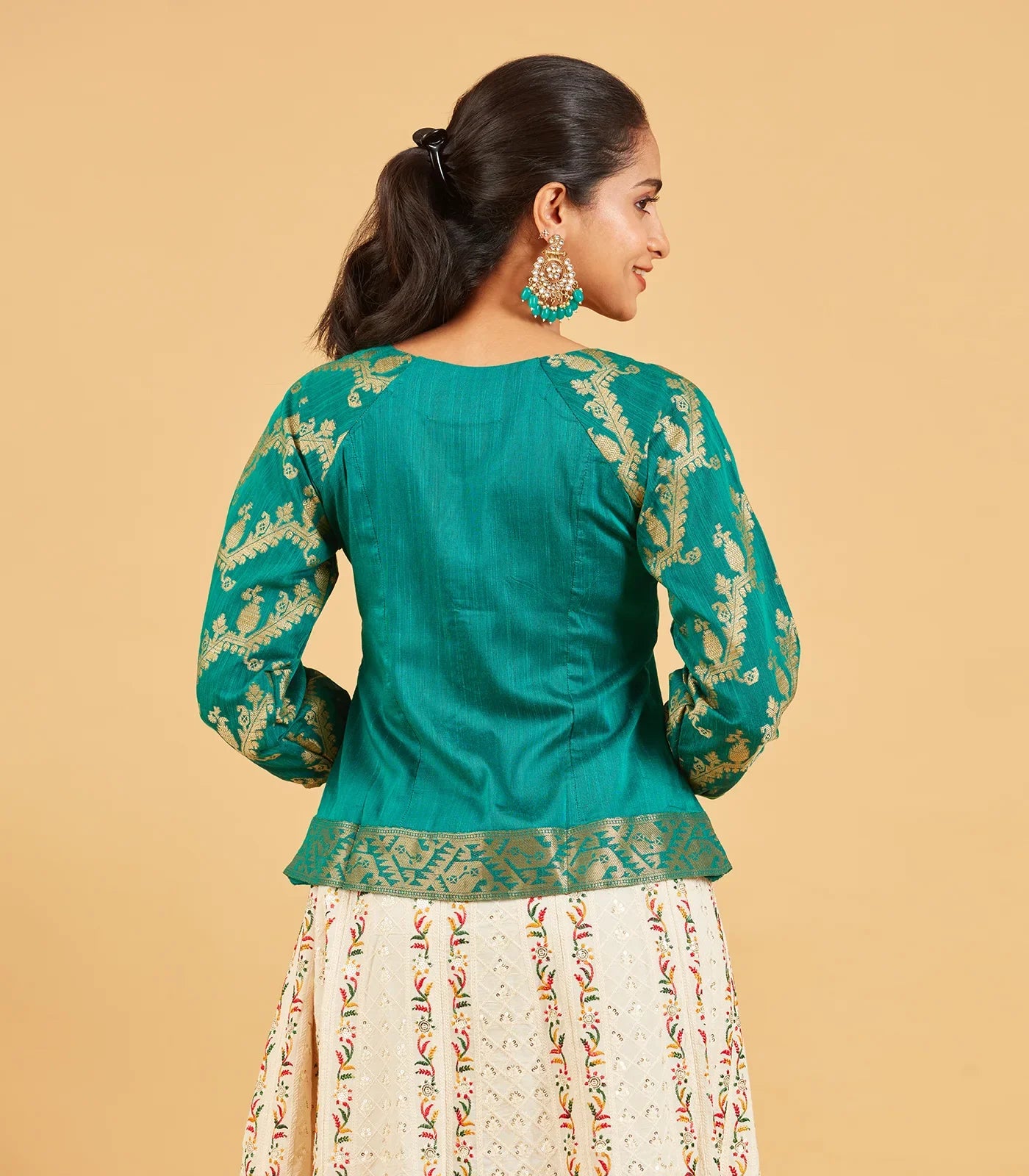 Emerald Green Short Top