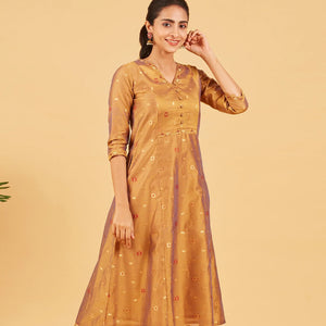 Antique Gold Festive Kurta