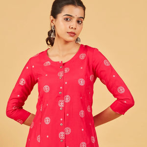 Raspberry Pink Kurta