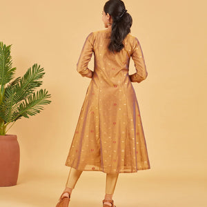 Antique Gold Festive Kurta