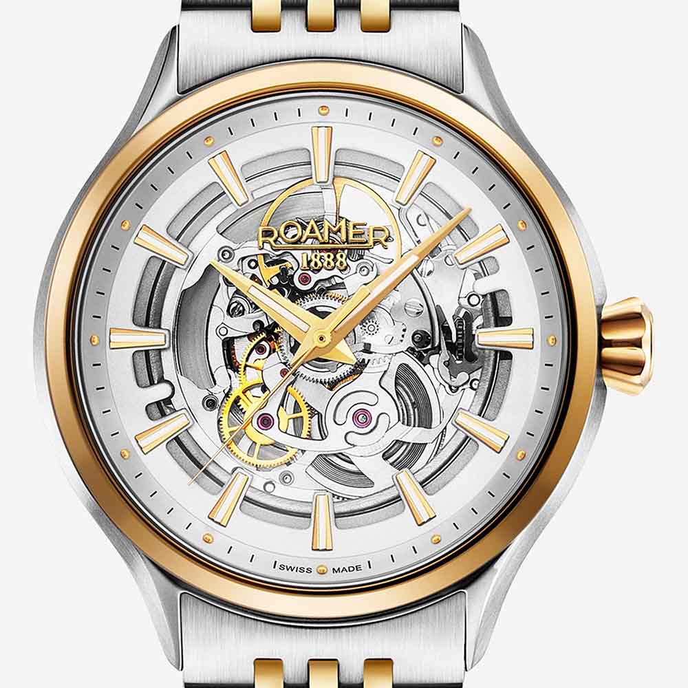 Competence Skeleton III Silver Dial