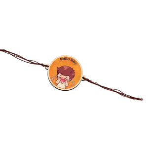 Rondu Bhai Wooden Rakhi