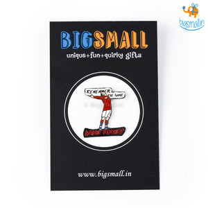 Wayne Rooney Lapel Pin
