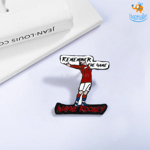 Wayne Rooney Lapel Pin