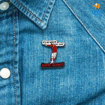 Wayne Rooney Lapel Pin