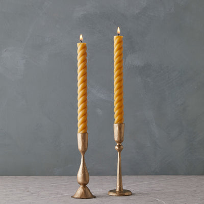 Rope Taper Candles (Set Of 2) by Greentree Home
