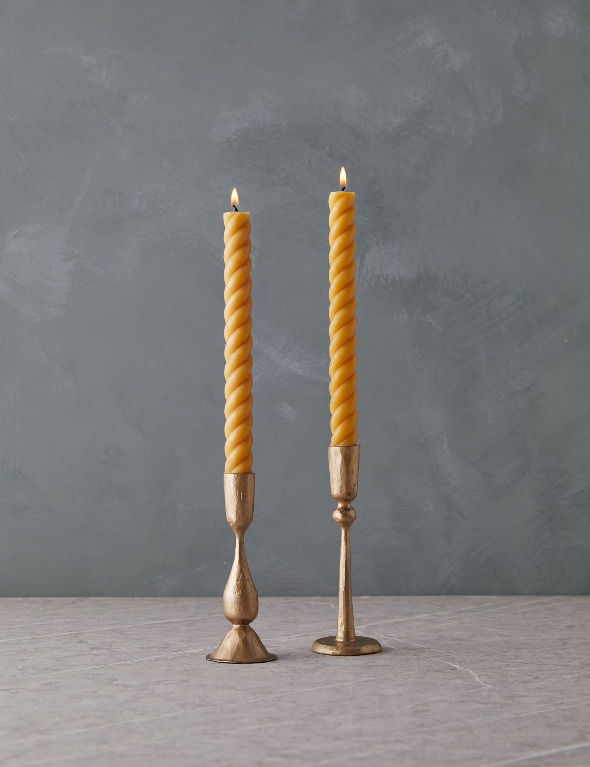Rope Taper Candles (Set Of 2) by Greentree Home