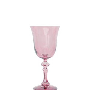 Estelle Colored Regal Goblet - Set of 2 {Rose}
