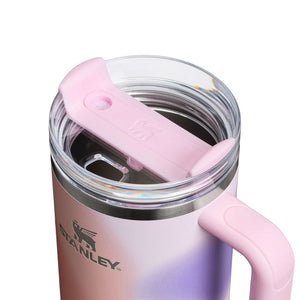 Stanley New Frequency Quencher H2.0 FlowState™ Tumbler | 40 OZ Rose Petal Motion