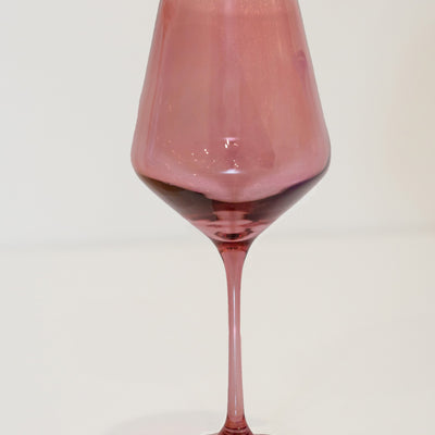Estelle Colored Wine Stemware - Set of 6 {Custom Set}