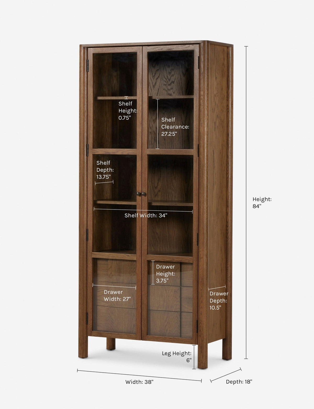 Rossano Curio Cabinet