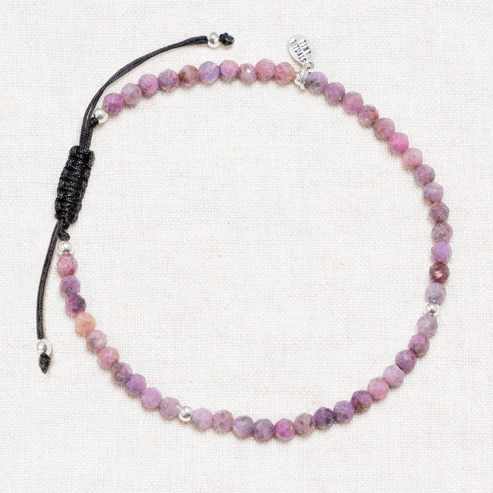 Natural Ruby Energy Anklet