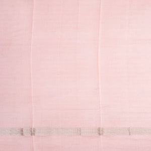 Light Peach Handloom Chirala Soft Silk Saree With Annam Motifs-Light Peach
