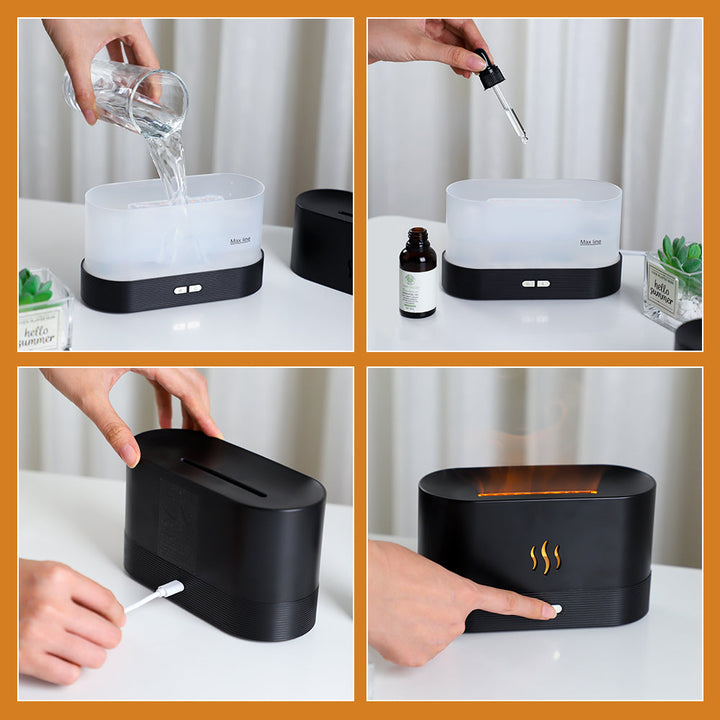 Upyoga Aroma Flame Diffuser