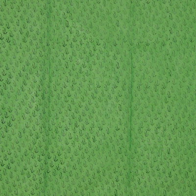 Hand block printed south cotton saree