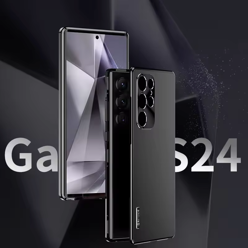Galaxy S Series Luxury Magnetic Metal Frame Case