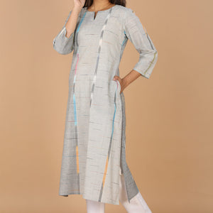 Cotton woven A line kurti