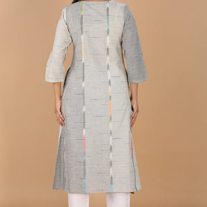 Cotton woven A line kurti