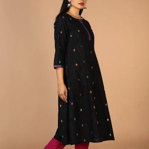 Embroidered princess line kurti