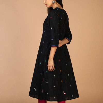 Embroidered princess line kurti