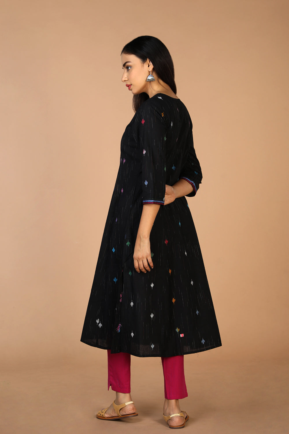 Embroidered princess line kurti