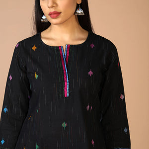 Embroidered princess line kurti