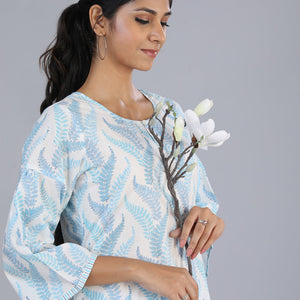 Hand block printed kurti
