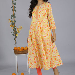 Handblock printed kurti