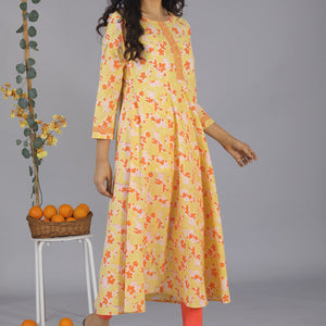 Handblock printed kurti