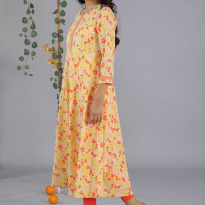 Handblock printed kurti