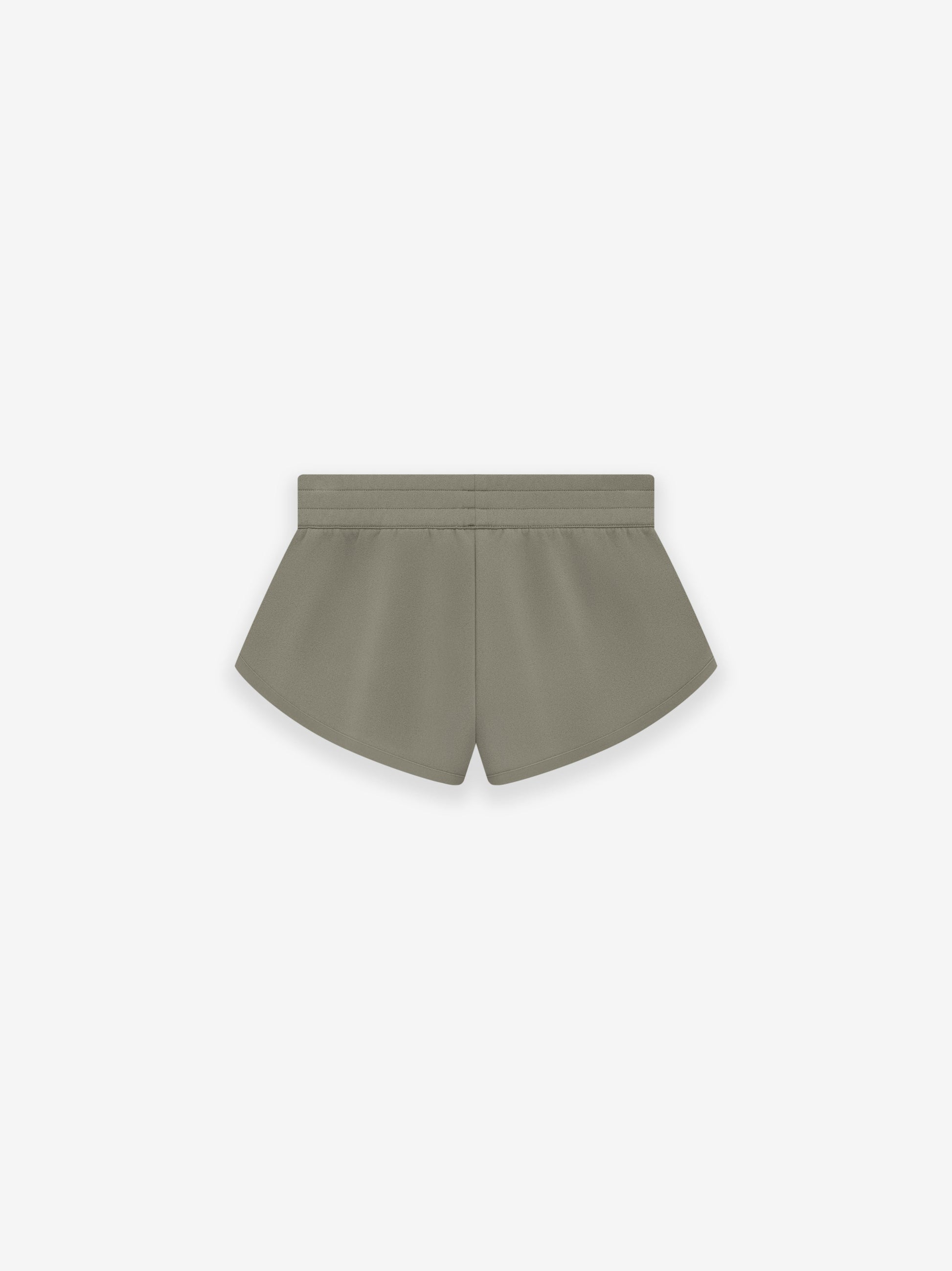 Womens Suede Fleece Short