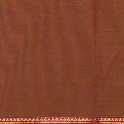 Hand block printed cotton saree