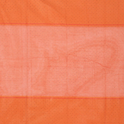 Hand block printed cotton saree