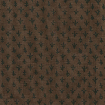 Hand block printed cotton saree
