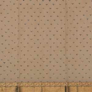 Hand block printed cotton saree
