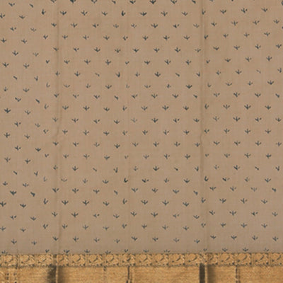 Hand block printed cotton saree