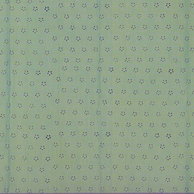 Hand block printed cotton saree