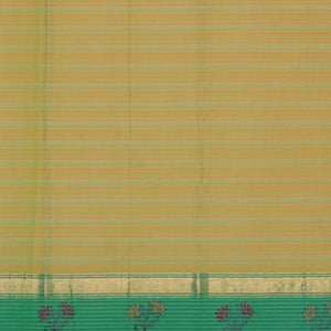 Hand block printed cotton saree