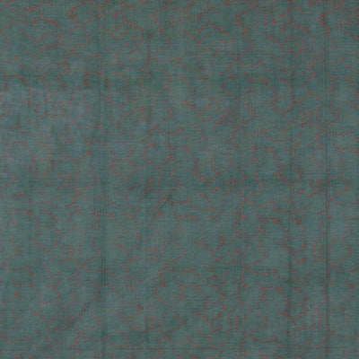 Hand block printed cotton saree