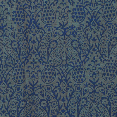 Hand block printed cotton saree