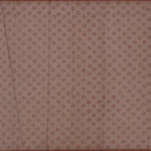 Hand block printed cotton saree