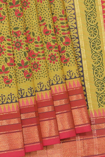Lime yellow