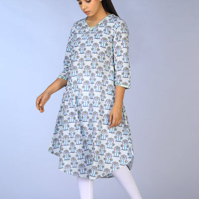 Handblock printed Kurti