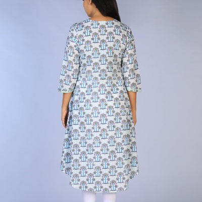 Handblock printed Kurti