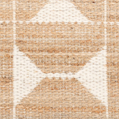 Kriska Hand-Knotted Jute-Blend Rug