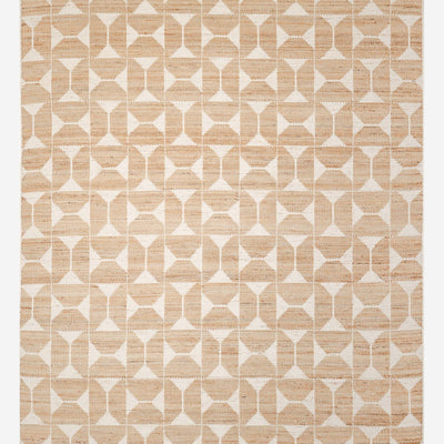 Kriska Hand-Knotted Jute-Blend Rug