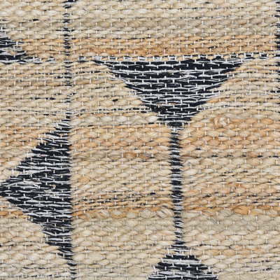 Kriska Hand-Knotted Jute-Blend Rug