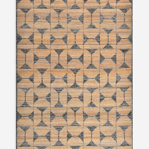 Kriska Hand-Knotted Jute-Blend Rug